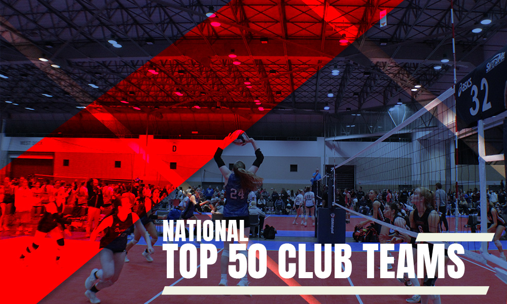 Top 50 15's Club Rankings (April) Club Volleyball