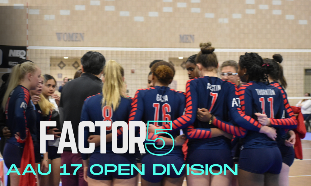 Factor Five AAU National Championships 17 Open Division Club