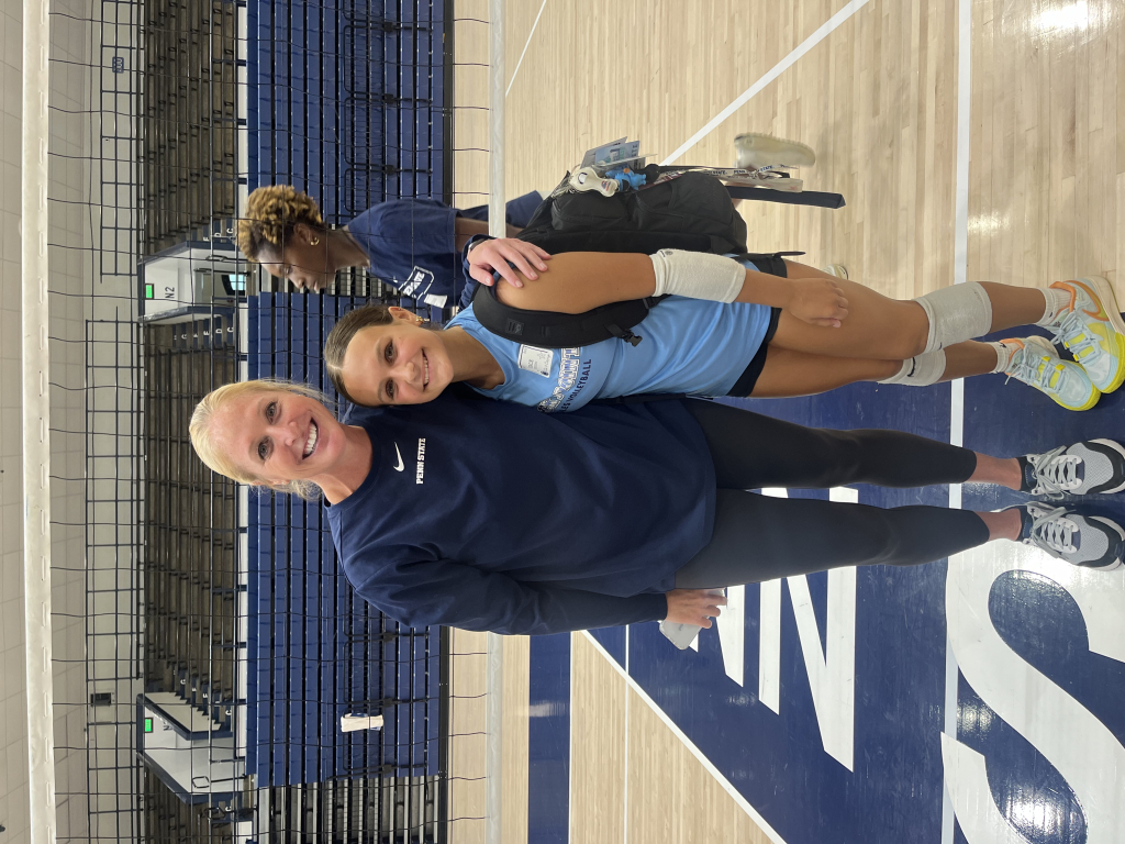 Photo with Coach Katie PSU!